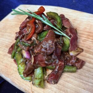 Beef in Black Bean Stir-Fry